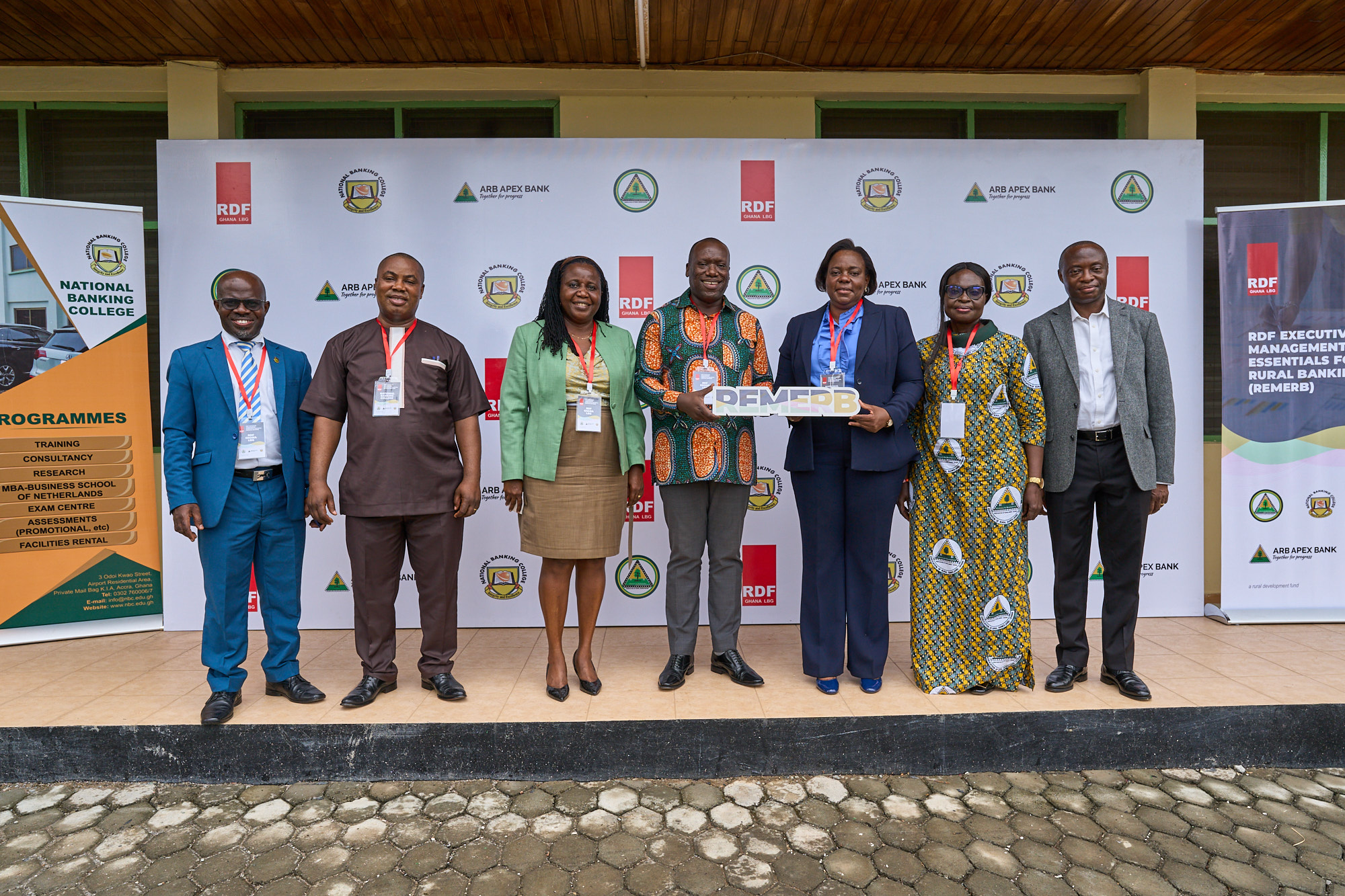 RDF Ghana LBG, National Banking College unveil REMERB